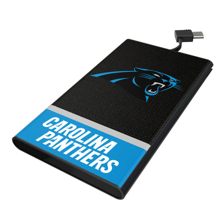 Carolina Panthers 5000mAh Flat Powerbank Endzone