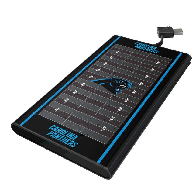 Carolina Panthers 5000mAh Flat Powerbank Field