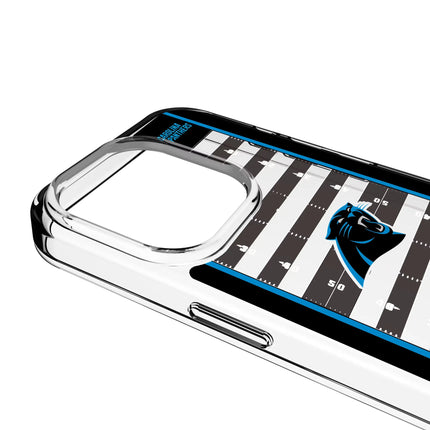 Carolina Panthers Clear Phone Case Field for iPhone