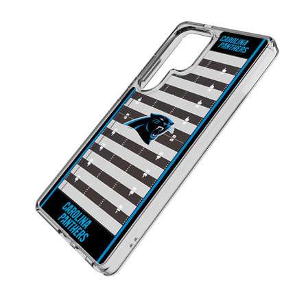 Carolina Panthers Clear Phone Case Field for Samsung Galaxy