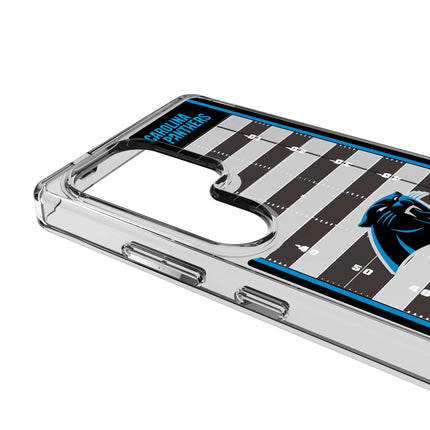 Carolina Panthers Clear Phone Case Field for Samsung Galaxy