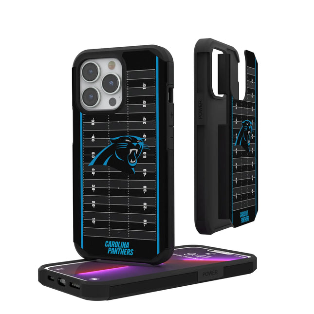 Carolina Panthers Rugged Phone Case Field for iPhone