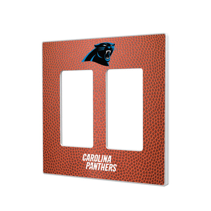 Carolina Panthers Hidden-Screw Light Switch Plate Football