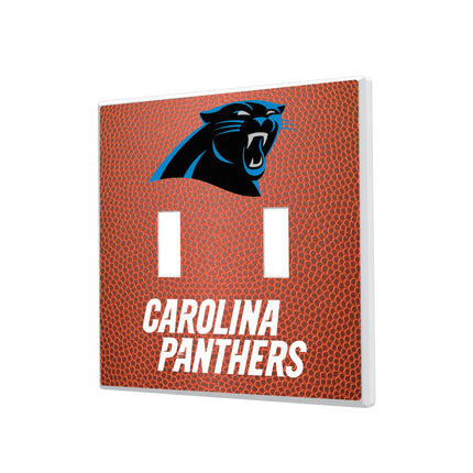 Carolina Panthers Hidden-Screw Light Switch Plate Football