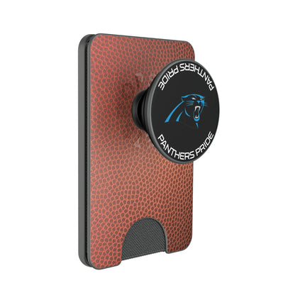 Carolina Panthers Football PopSockets MagSafe-Compatible PopWallet+