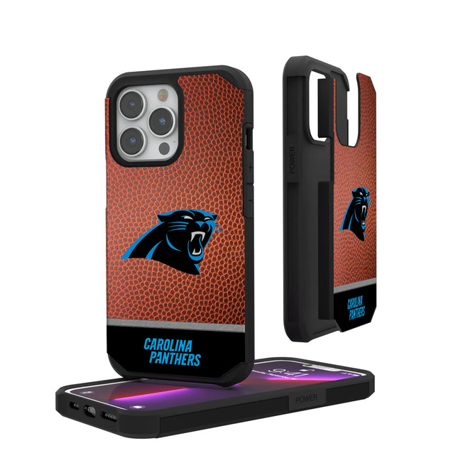 Carolina Panthers Rugged Phone Case Football for iPhone
