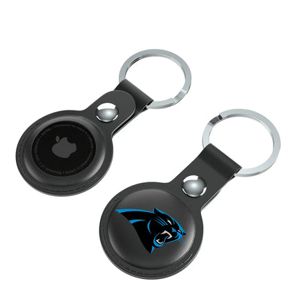 Carolina Panthers Black Airtag Holder 2-Pack Insignia