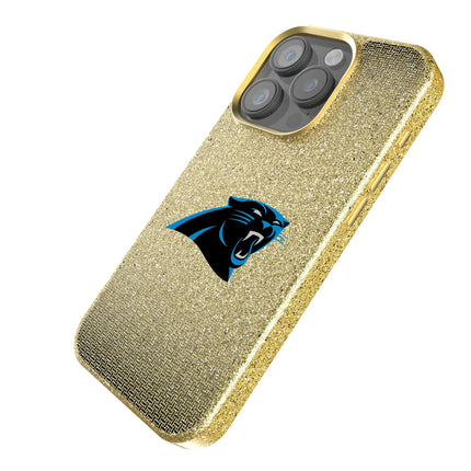 Carolina Panthers Bling Phone Case Linen for iPhone