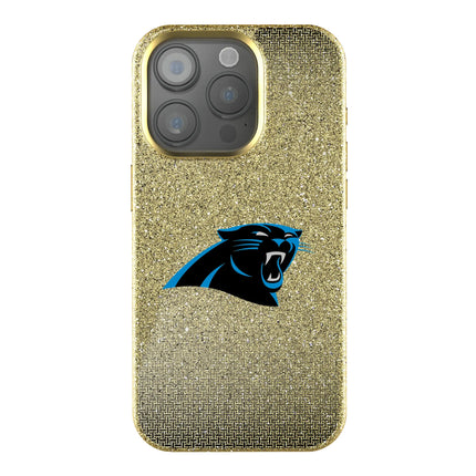Carolina Panthers Bling Phone Case Linen for iPhone