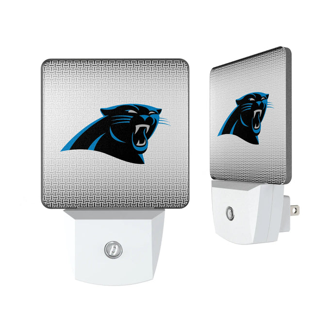 Carolina Panthers Night Light 2-Pack Linen