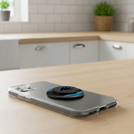 Carolina Panthers PopSockets Magnetic Grip & Stand Mesh