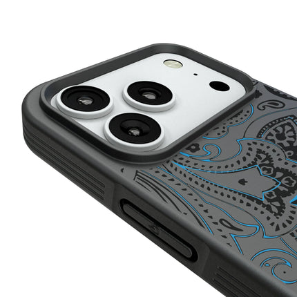 Carolina Panthers Paisley Bump Phone Case for Apple iPhone