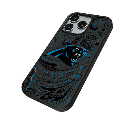 Carolina Panthers Paisley MagSafe Compatible Phone Case for Apple iPhone