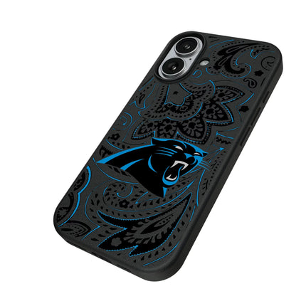 Carolina Panthers Paisley MagSafe Compatible Phone Case for Apple iPhone