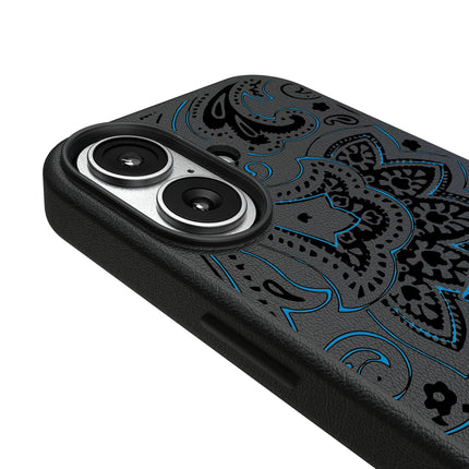 Carolina Panthers Paisley MagSafe Compatible Phone Case for Apple iPhone