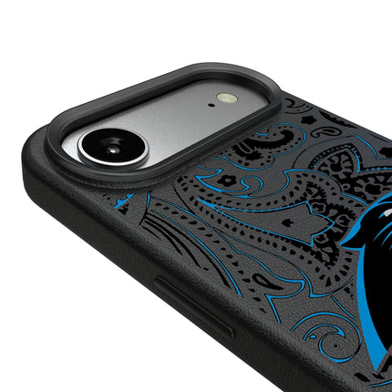 Carolina Panthers Paisley MagSafe Compatible Phone Case for Apple iPhone