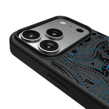 Carolina Panthers Paisley MagSafe Compatible Phone Case for Apple iPhone