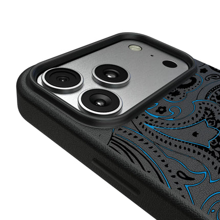Carolina Panthers Paisley MagSafe Compatible Phone Case for Apple iPhone