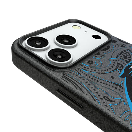 Carolina Panthers Paisley MagSafe Compatible Phone Case for Apple iPhone