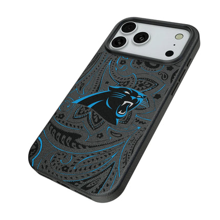 Carolina Panthers Paisley MagSafe Compatible Phone Case for Apple iPhone