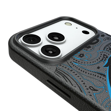 Carolina Panthers Paisley MagSafe Compatible Phone Case for Apple iPhone