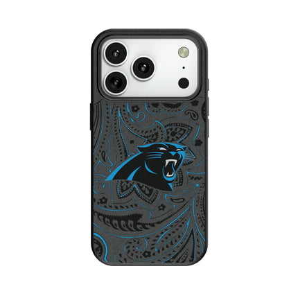 Carolina Panthers Paisley MagSafe Compatible Phone Case for Apple iPhone