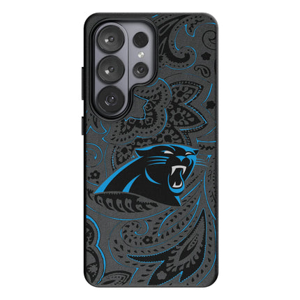 Carolina Panthers MagSafe Phone Case Paisley for Galaxy