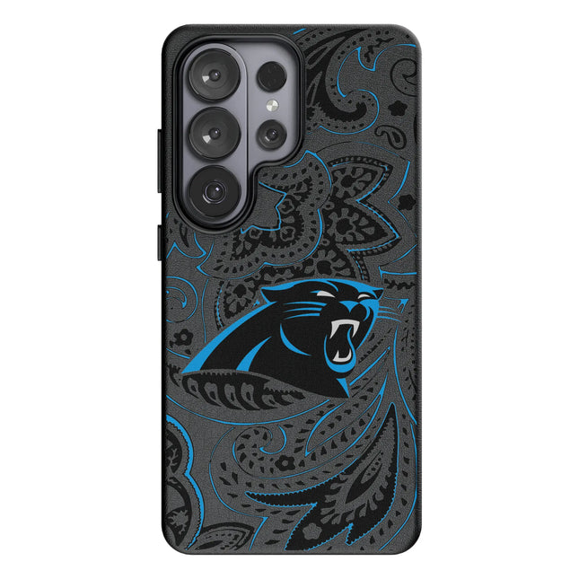 Carolina Panthers MagSafe Phone Case Paisley for Galaxy