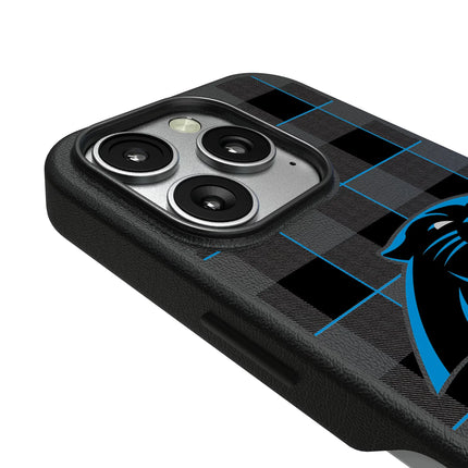 Carolina Panthers MagSafe Phone Case Plaid for iPhone