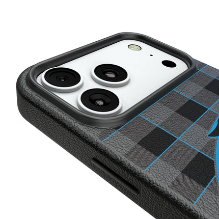 Carolina Panthers Plaid MagSafe Compatible Phone Case for Apple iPhone