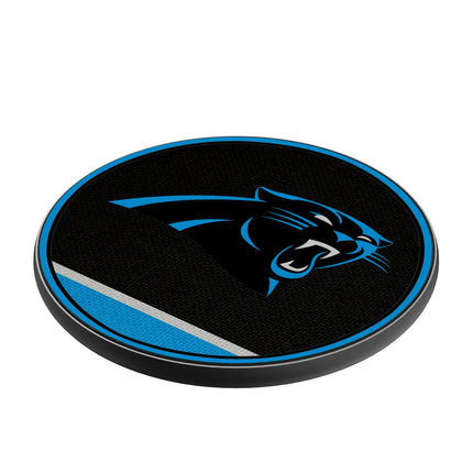 Carolina Panthers 15-Watt Wireless Charger Stripe
