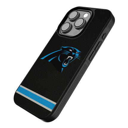 Carolina Panthers Bump Phone Case Stripe for iPhone