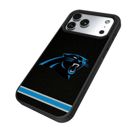 Carolina Panthers Bump Phone Case Stripe for iPhone