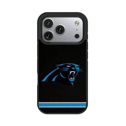 Carolina Panthers Bump Phone Case Stripe for iPhone