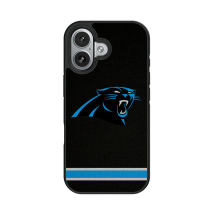 Carolina Panthers Bump Phone Case Stripe for iPhone