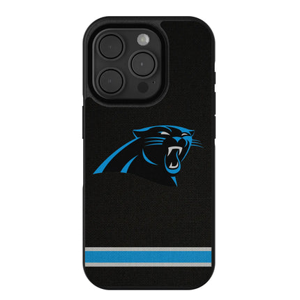 Carolina Panthers Bump Phone Case Stripe for iPhone