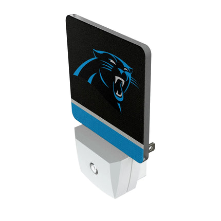 Carolina Panthers Night Light 2-Pack Stripe