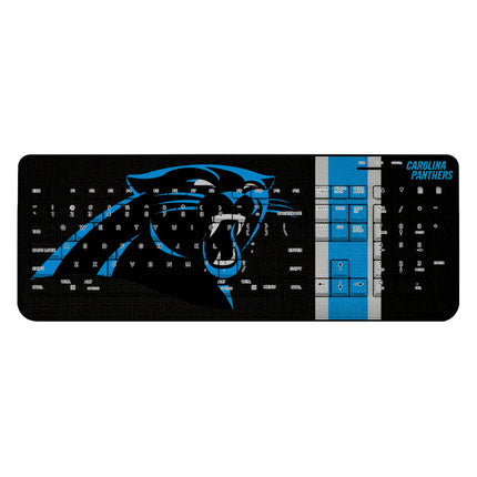 Carolina Panthers Wireless USB Keyboard Stripe