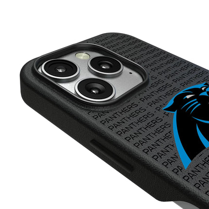Carolina Panthers MagSafe Phone Case Text for iPhone