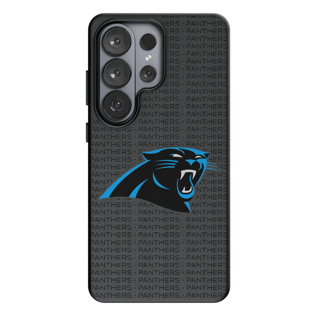 Carolina Panthers MagSafe Phone Case Text for Samsung Galaxy