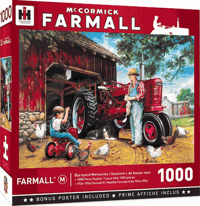 Case IH/Farmall Barnyard Memories 1000 Piece Puzzle