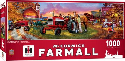 Case IH/Farmall Horse Power 1000 Piece Panoramic Puzzle