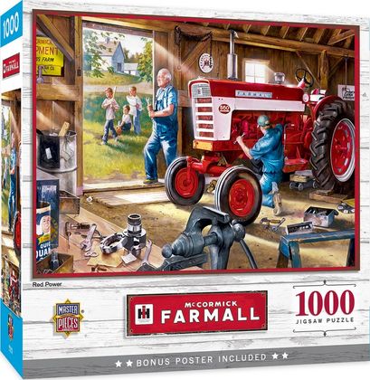 Case IH/Farmall Red Power 1000 Piece Puzzle