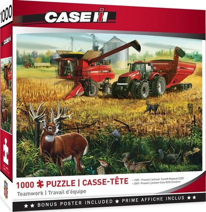 Case IH/Farmall Teamwork 1000 Piece Puzzle