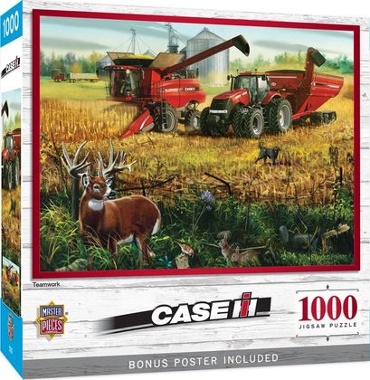 Case IH/Farmall Teamwork1000 Piece Puzzle