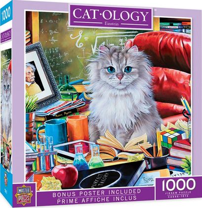Catology Einstein 1000 Piece Puzzle