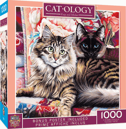 Catology Raja and Mulan 1000 Piece Puzzle