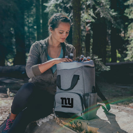 New York Giants - On The Go Roll-Top Backpack Cooler