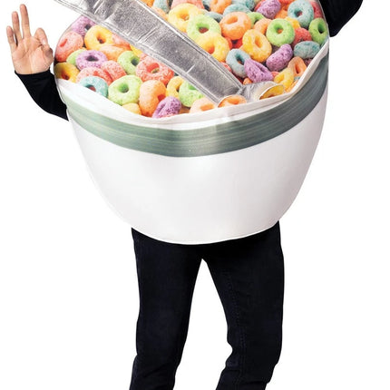 Adult Bowl of Cereal with Spoon Costume
