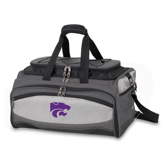 Kansas State Wildcats Buccaneer Portable Charcoal Grill & Cooler Tote
